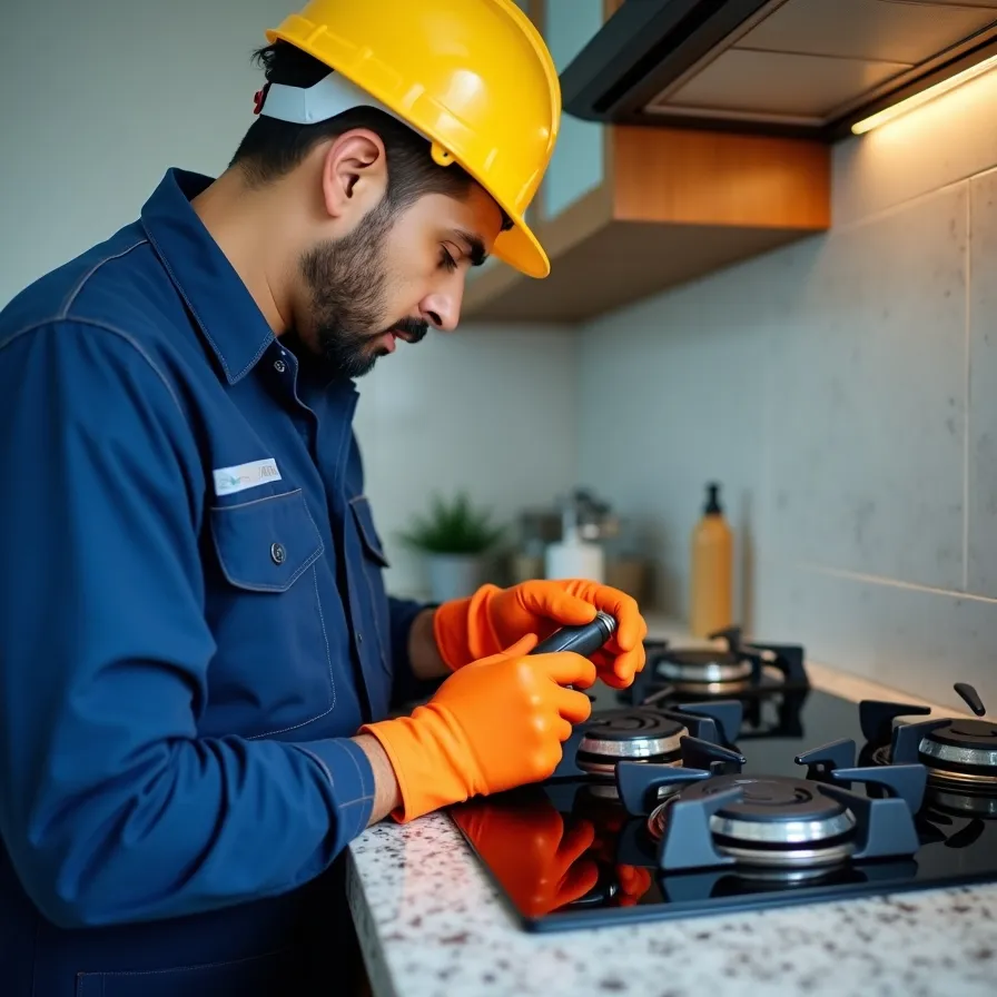 Gas Hob & Stove Deep Cleaning
